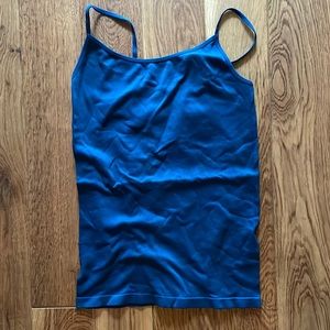Blue tank top